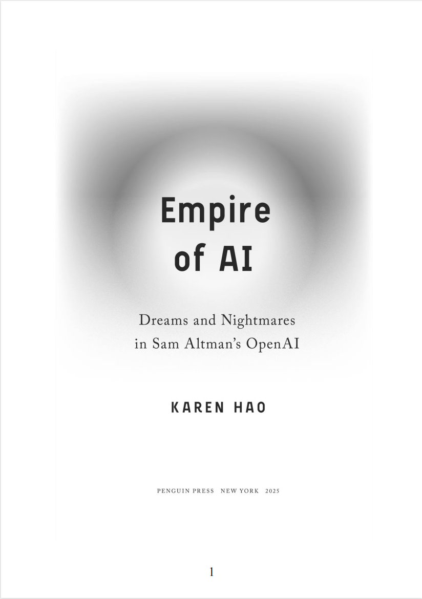 The empire of AI