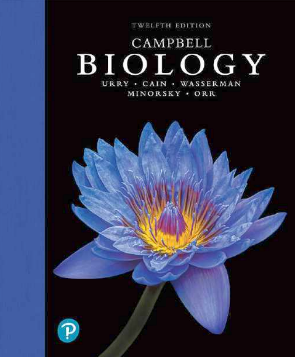 Campbell Biology, 12th Edition -- Lisa A. Urry, Micheal L. Cain, Steven A. Wasserman, Peter V. -- 2022
