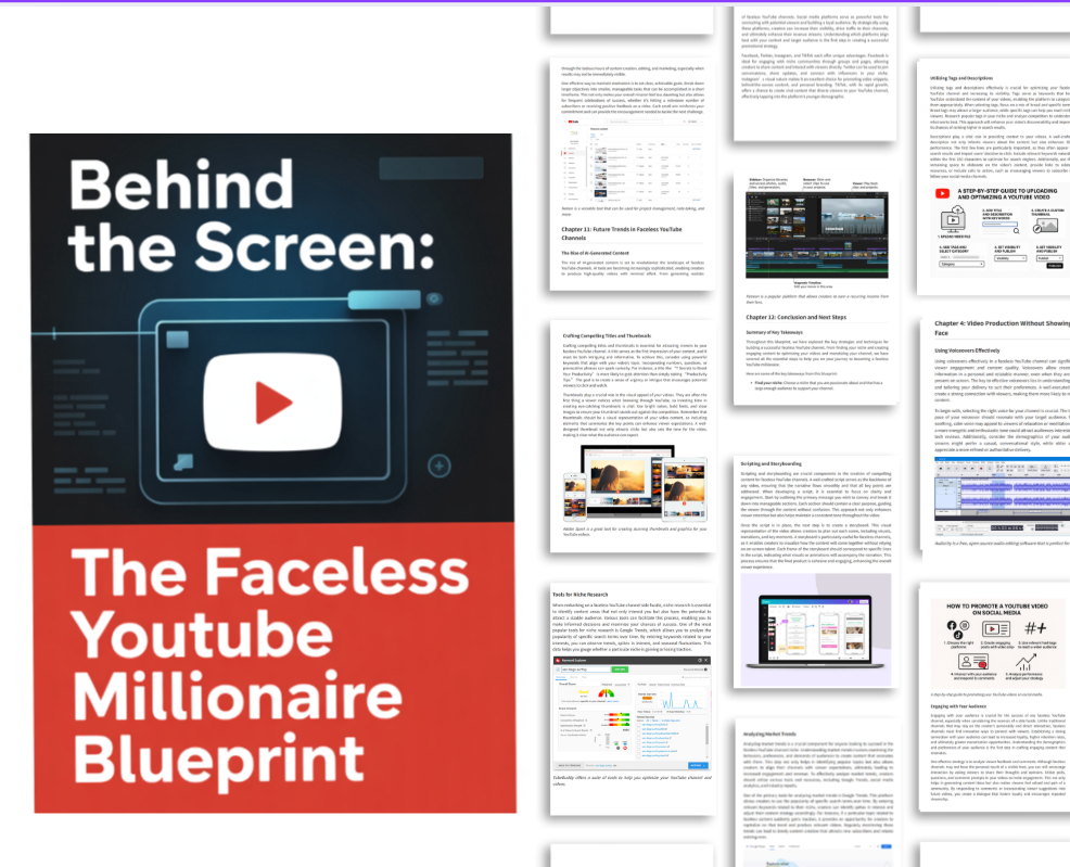 Faceless Youtube Millionaire Blueprint 2025